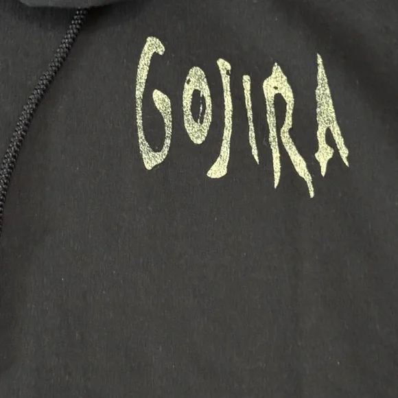 Gojira Spiral Face Hoodie Size L - Picture 2 of 7